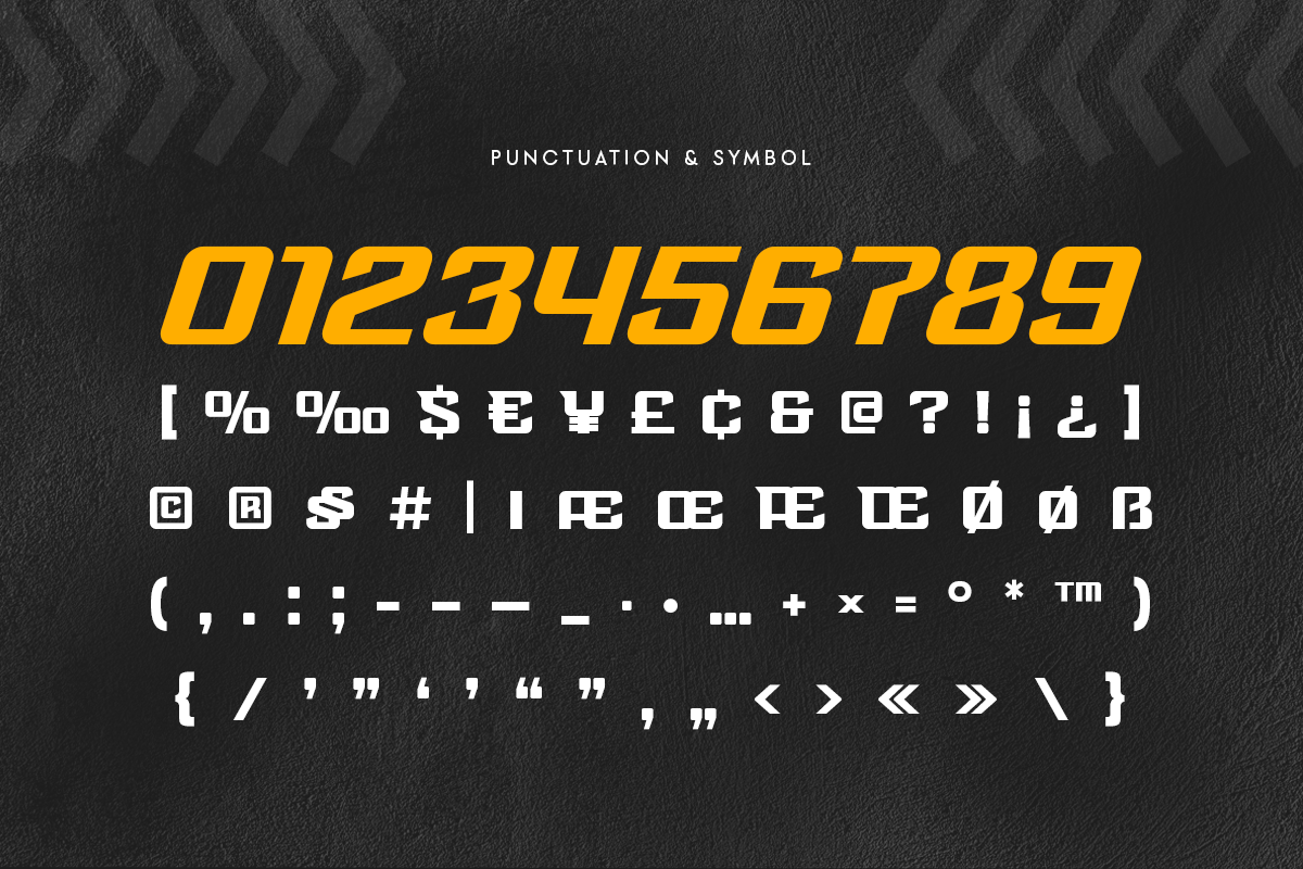 Cycling - Modern racing font, a Sans Serif Font by Hamz Studio (Photo 9 of 9)