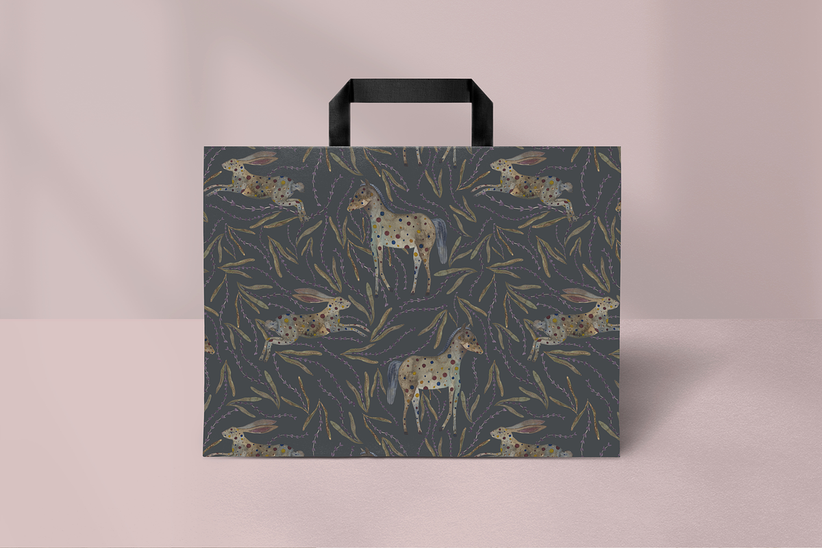 LAVENDER FIELD, a Pattern Graphic by PASHKOVA (Photo 6 of 10)