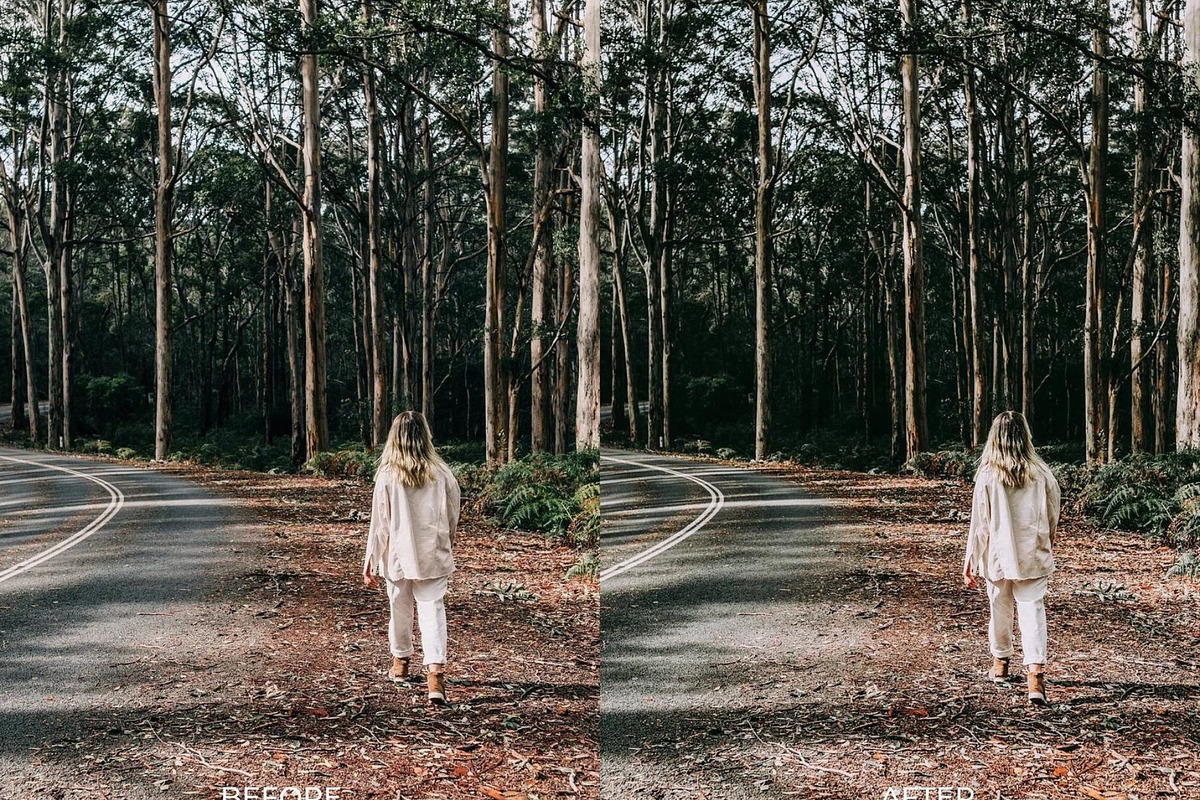 5 GREEN HIKING LIGHTROOM PRESETS, an Action Add-On by Emma Kate Creative (Photo 6 of 10)
