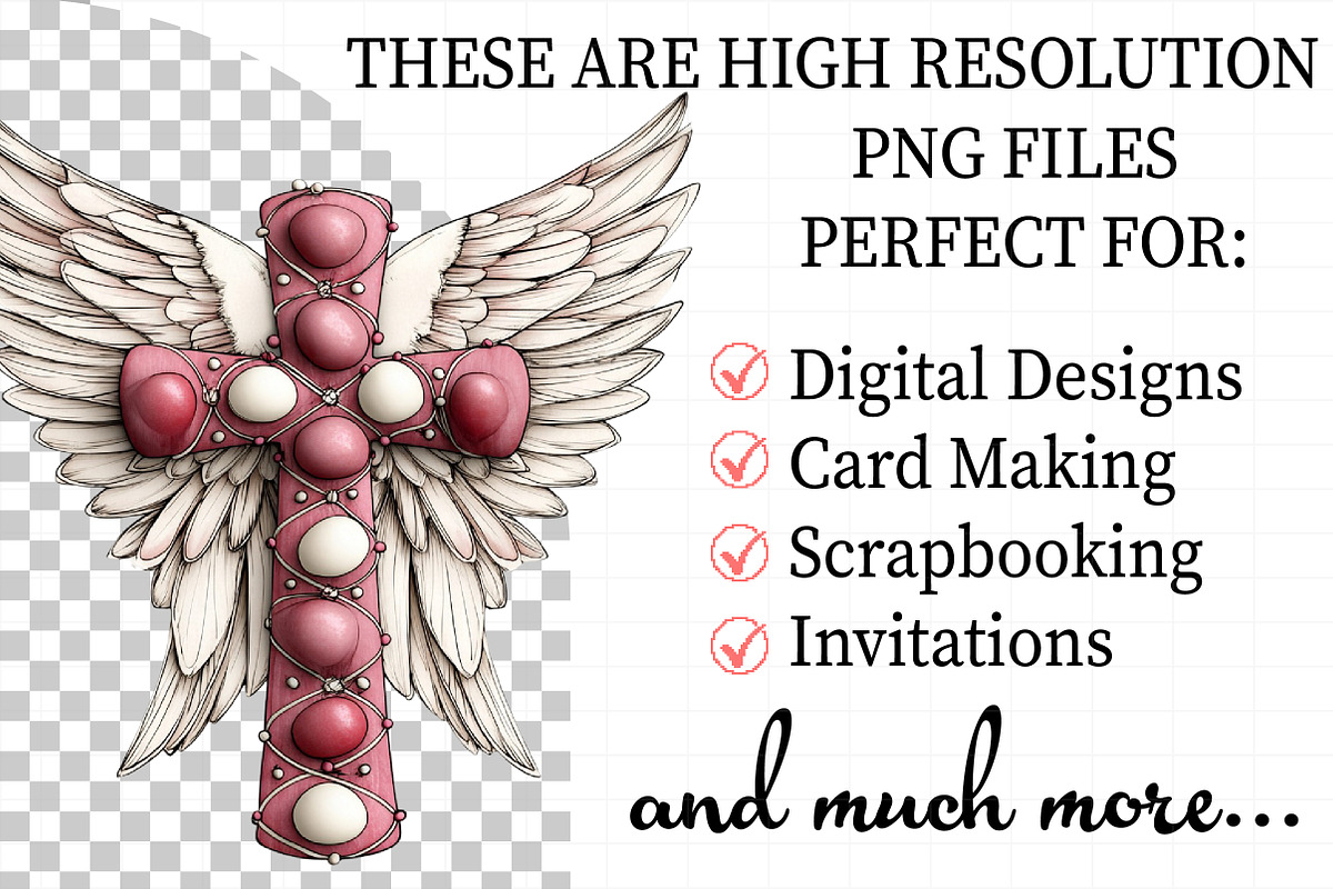 Easter Heaven Angel Wings Clipart, an Illustration by Daily.Designs (Photo 2 of 6)