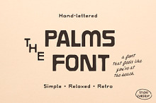 Palms - Handmade Retro Sans Serif