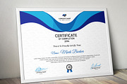 Certificate Word | PSD | AI, a Stationery Template by Curve Design (Thumbnail 1 of 3)