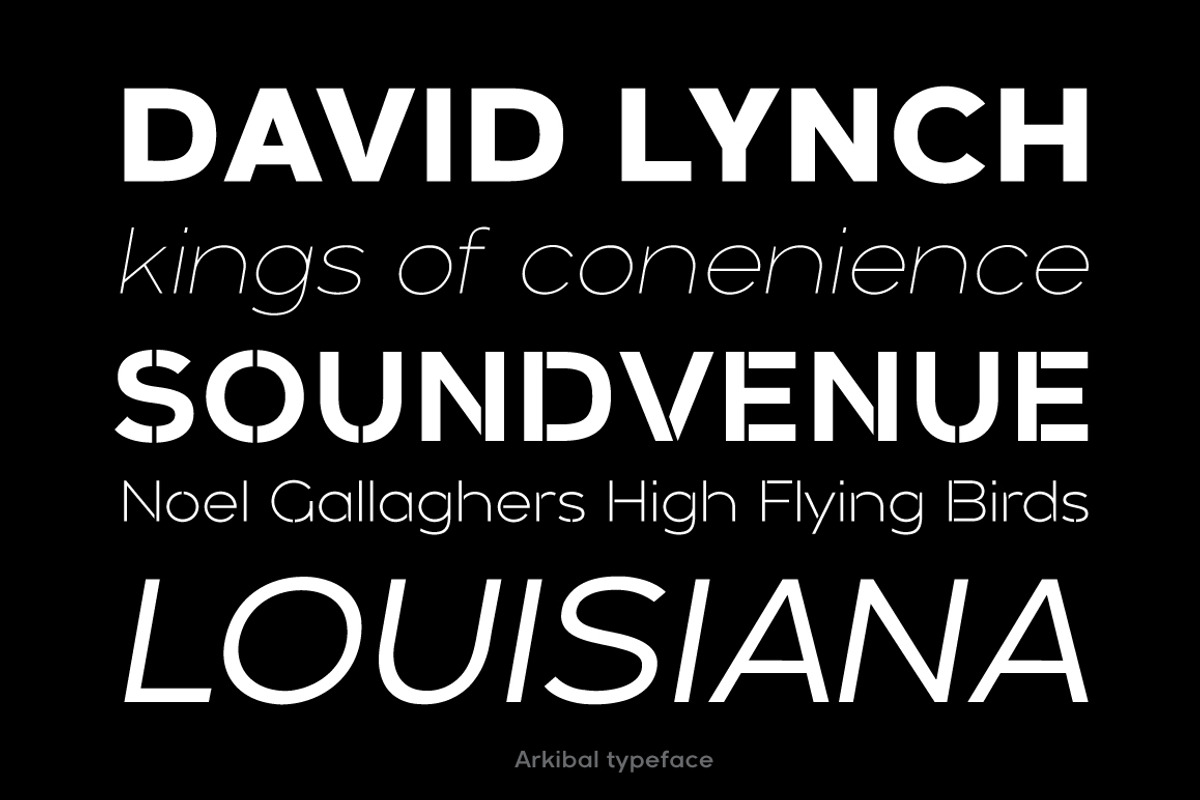 Arkibal Sans, a Sans Serif Font by Jan-Christian Bruun (Photo 16 of 20)
