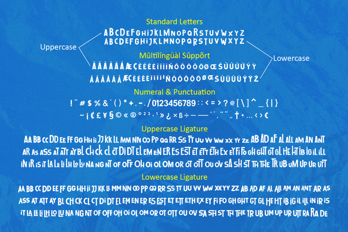 Up and Down - Display Font, a Sans Serif Font by HIRO.std (Photo 13 of 13)
