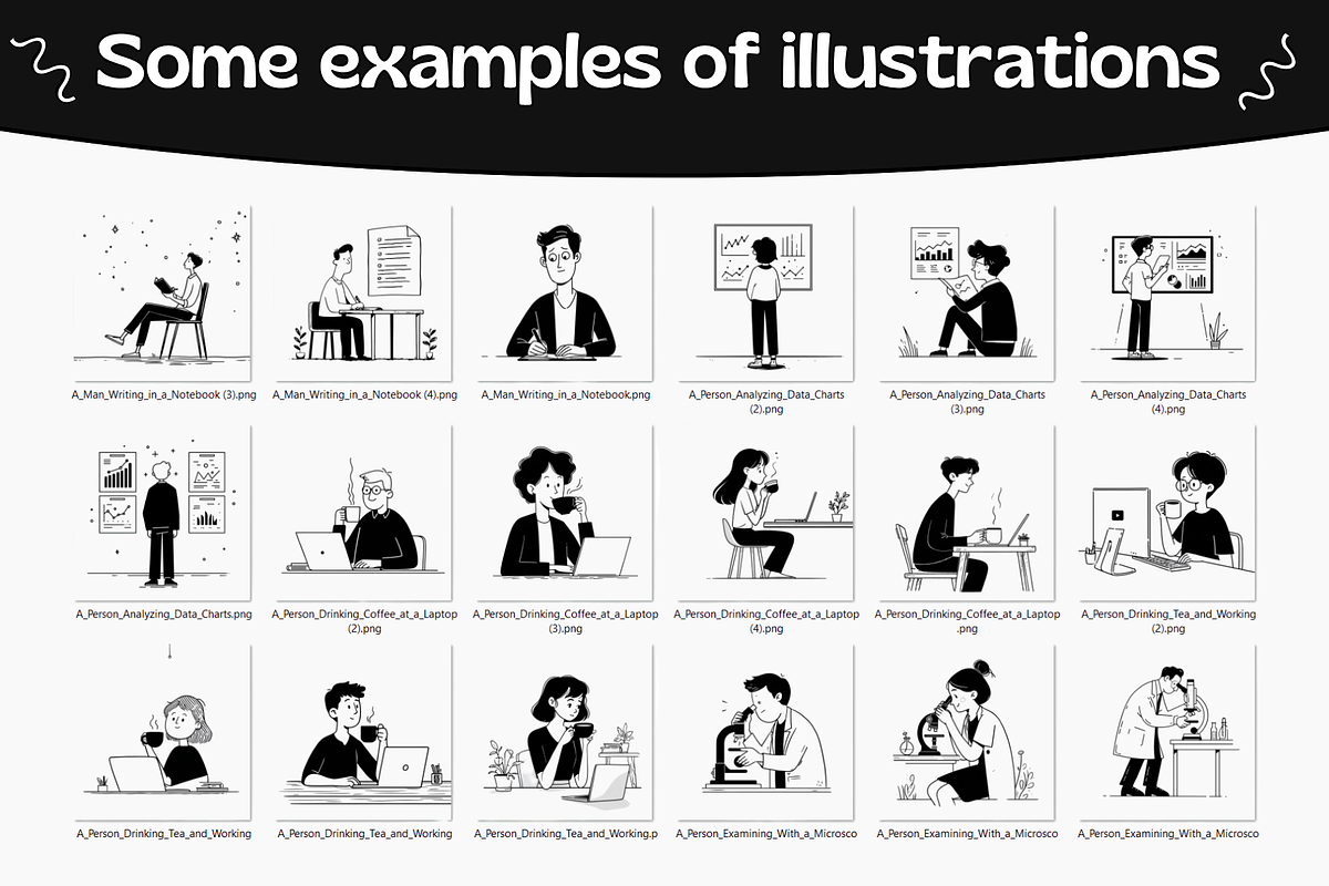 510 Notion Style Education Pack, an Education Illustration by DaisyStudio (Photo 2 of 10)