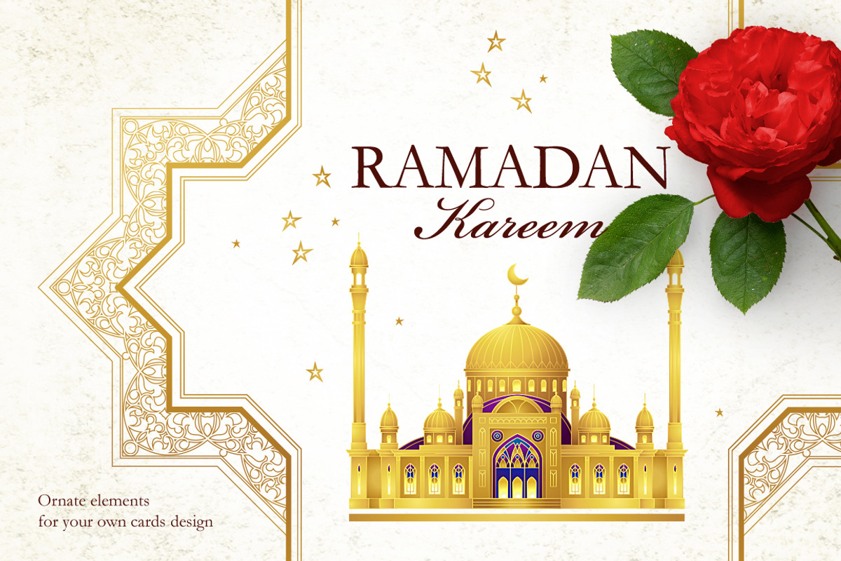 2. Elements for Ramadan Greetings, an Object Graphic by O'Gold! (Photo 4 of 4)