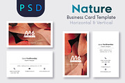 Nature Business Card Template- S44, a Business Card Template by M6 Gallery (Thumbnail 1 of 5)