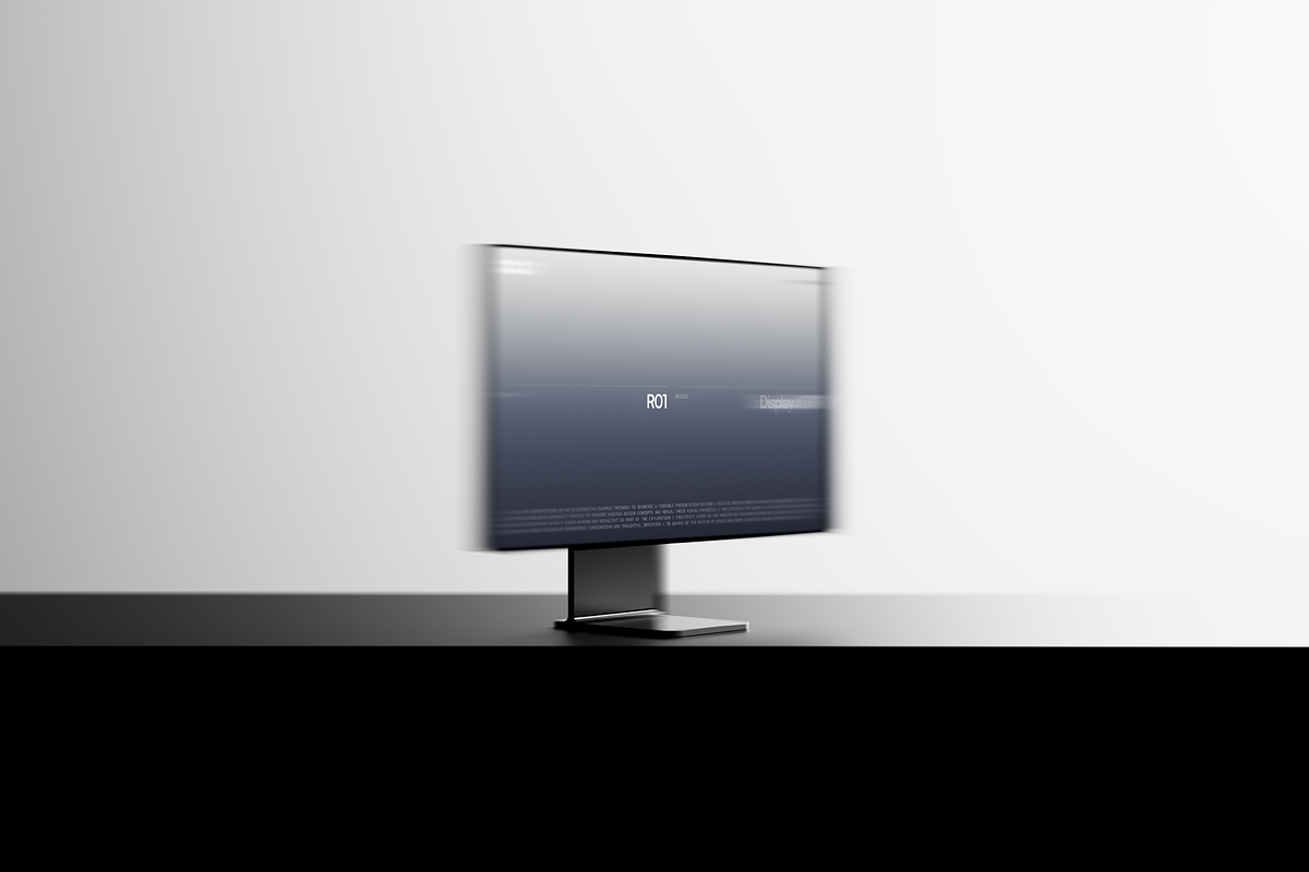 Display XDR Mockup Collection R01, a Mac Mockup by Lumatte (Photo 2 of 10)