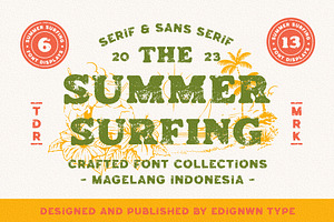 Summer Surfing - Display Font