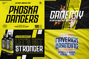 Modern Display Font Bundle - SALE, a Sans Serif Font by Kulokale (Thumbnail 6 of 13)
