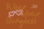 CS Boya Dashed, a Script Font by Craft Supply Co. (Thumbnail 3 of 8)