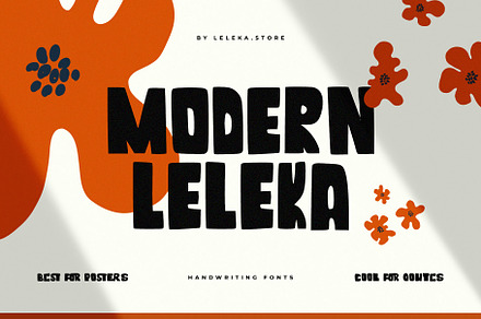 Modern Leleka | Bold Font, a Handwritten Font by Leleka.Store