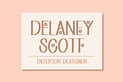 June Bloom | a cute all caps font, a Sans Serif Font by TateMadeModern (Thumbnail 6 of 11)