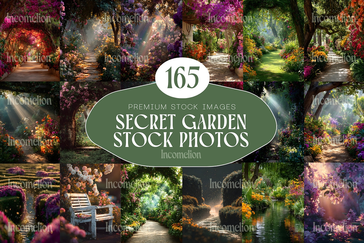 165 Secret Garden Stock Photos, a Nature Photo by Incomelion (Photo 1 of 17)