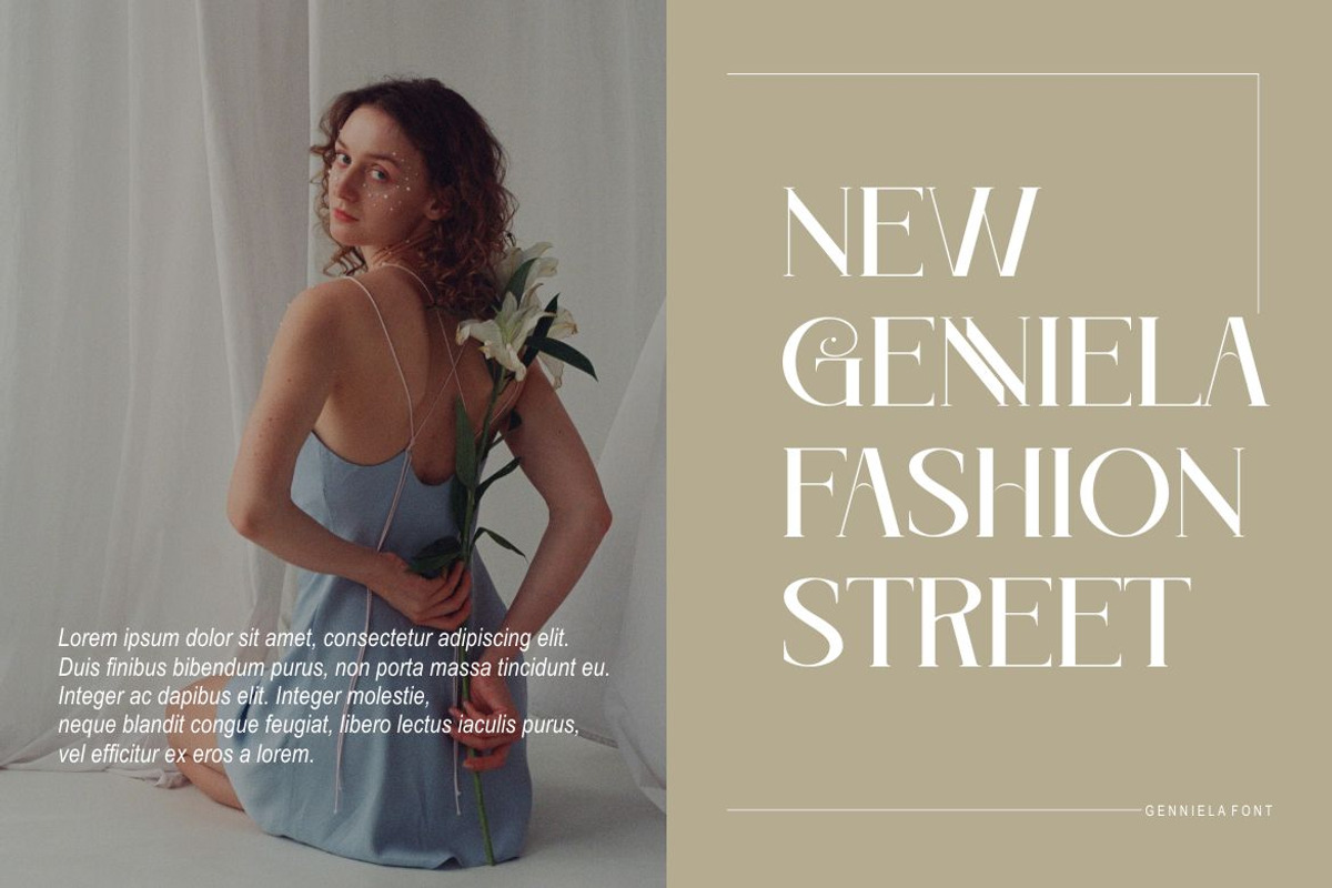Genniela, a Serif Font by Kenrichi (Photo 9 of 12)