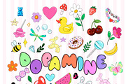 Dopamine. Hand draw graphic, an Object Graphic by ma_i_vi (Thumbnail 8 of 9)