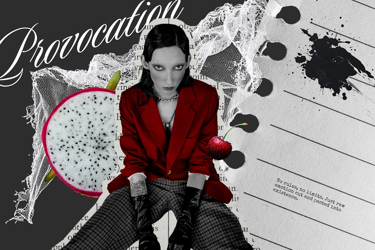 Do not pass # Collage Pack, an Object Graphic by Feelsoul (Photo 5 of 11)