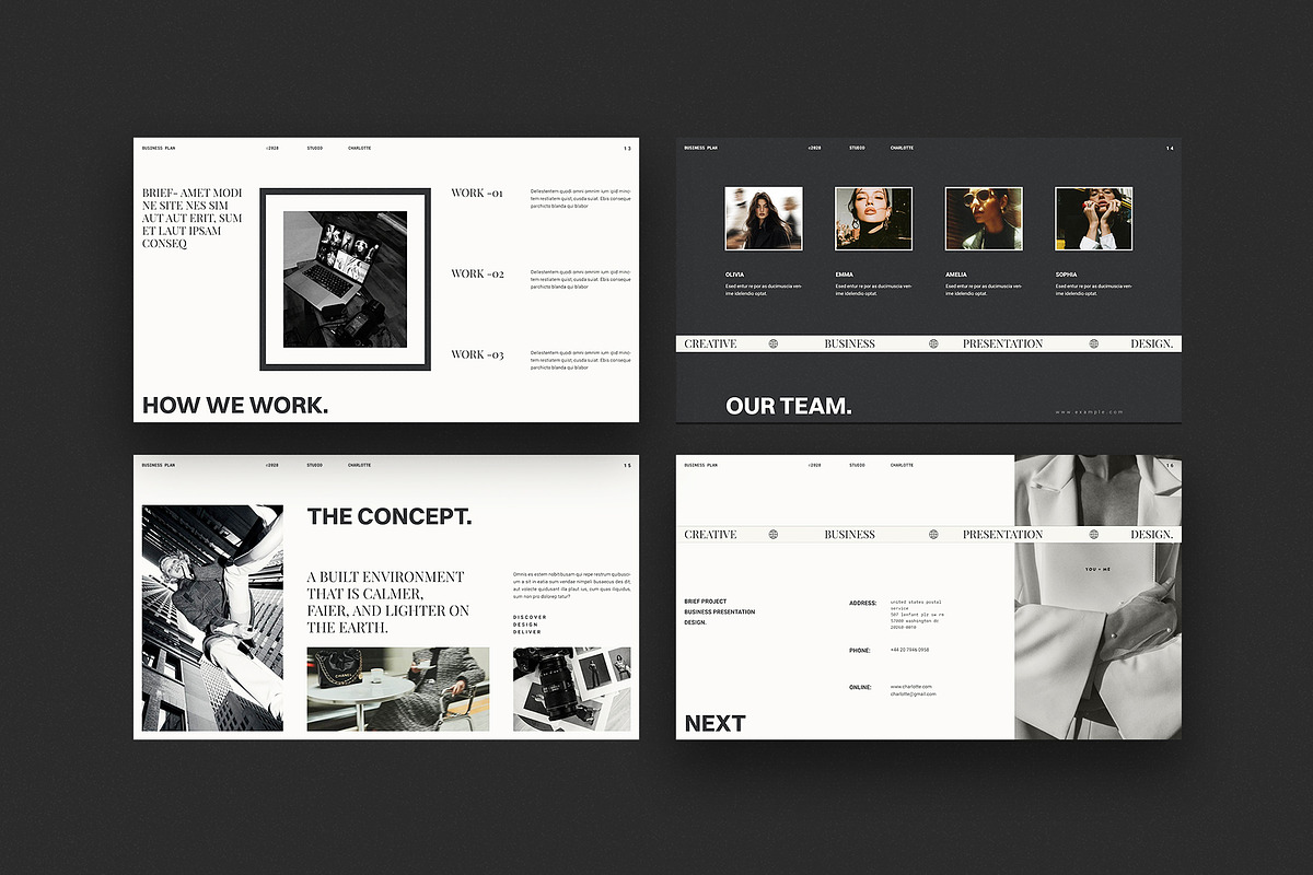 Business Plan Presentation Template, a Presentation Template by Studio Monova (Photo 12 of 13)