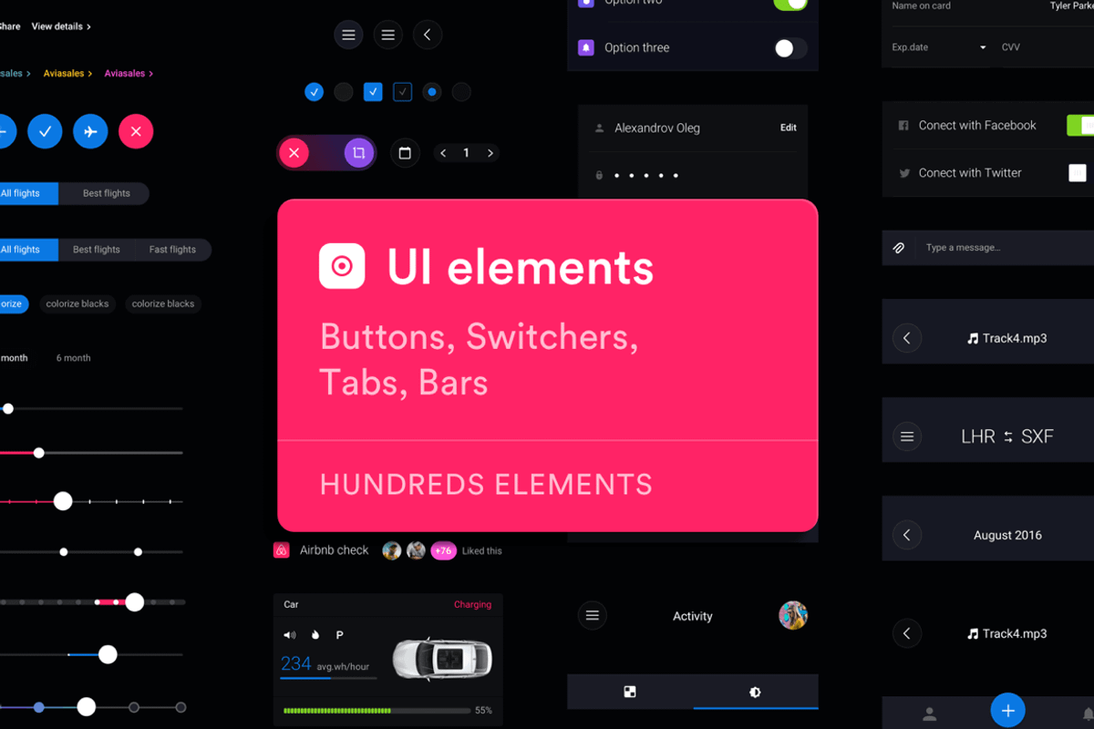 Pin UI Kit – Elements for your app, an UI Kit Template by Beans UI ...