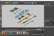 Low Poly Buildings Pack, an Architecture 3D Model by Anton Moek (Thumbnail 8 of 8)