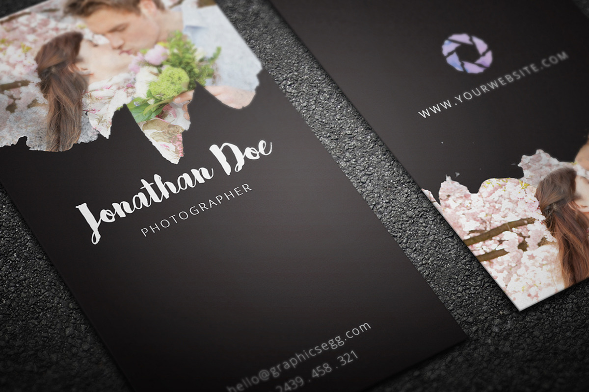 100 Modern Business Card Bundle, a Business Card Template by GraphicsEgg (Photo 73 of 102)