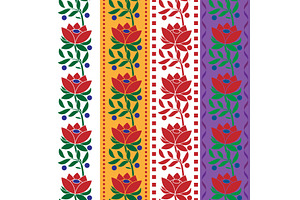 Czech Folk Pattern