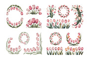 Watercolor Floral Clipart, a Decorative Illustration by ForhadGFX (Thumbnail 10 of 12)