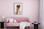 A Black Woman’s Luxury Wall Art Set, an Illustration by PrintablesByFranklyn (Thumbnail 4 of 7)