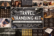 Full Travel Branding Kit, a Templates & Theme by Brandspark (Thumbnail 1 of 13)