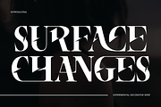 SURFACE CHANGES - LUXURY SERIF FONT, a Serif Font by 177Studio (Thumbnail 1 of 8)