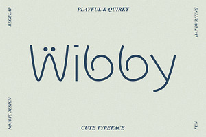 Wibby Handwriting Typeface