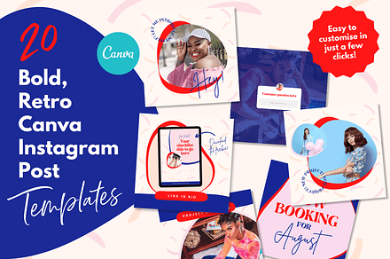 Bold Canva Instagram Post Template