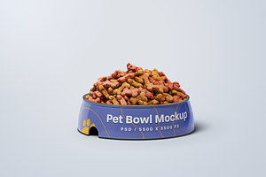 Pet Bowl Mockup, a Product Mockup by Hubzway