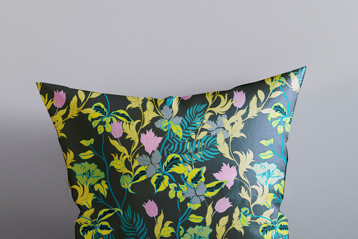 8JPG/EPS seamless floral pattern, a Pattern Graphic by Theraphosath (Photo 4 of 6)