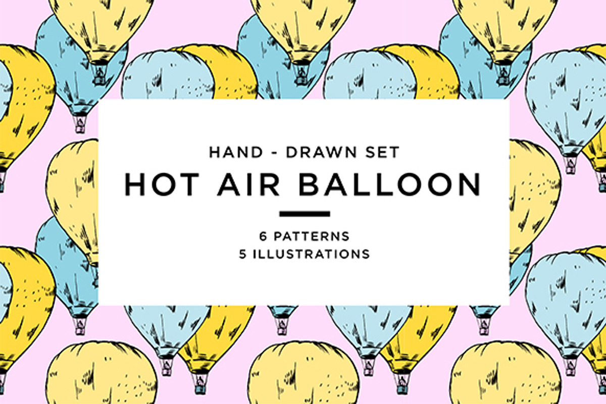 AIR BALLOON, a Pattern Graphic by Tanya Akhmett (Photo 1 of 4)