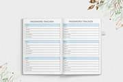 Password Logbook Kdp Interior, a Stationery Template by Graphic Template (Thumbnail 8 of 11)