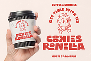 Poffy - Quirky Bold Display Font, a Sans Serif Font by agnyhasyastudio (Thumbnail 6 of 16)