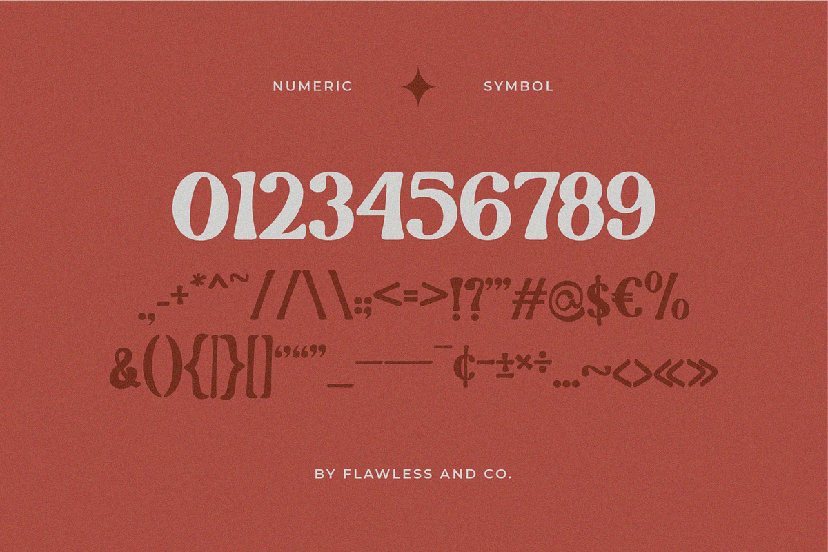 Mondrake, a Symbol Font by Flawless And Co (Photo 9 of 11)