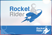 Rocket Rider Logo Template, a Branding & Logo Template by Zlaws (Thumbnail 2 of 4)