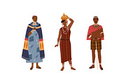 African tribes people set, a Person Illustration by Good Studio (Thumbnail 6 of 6)
