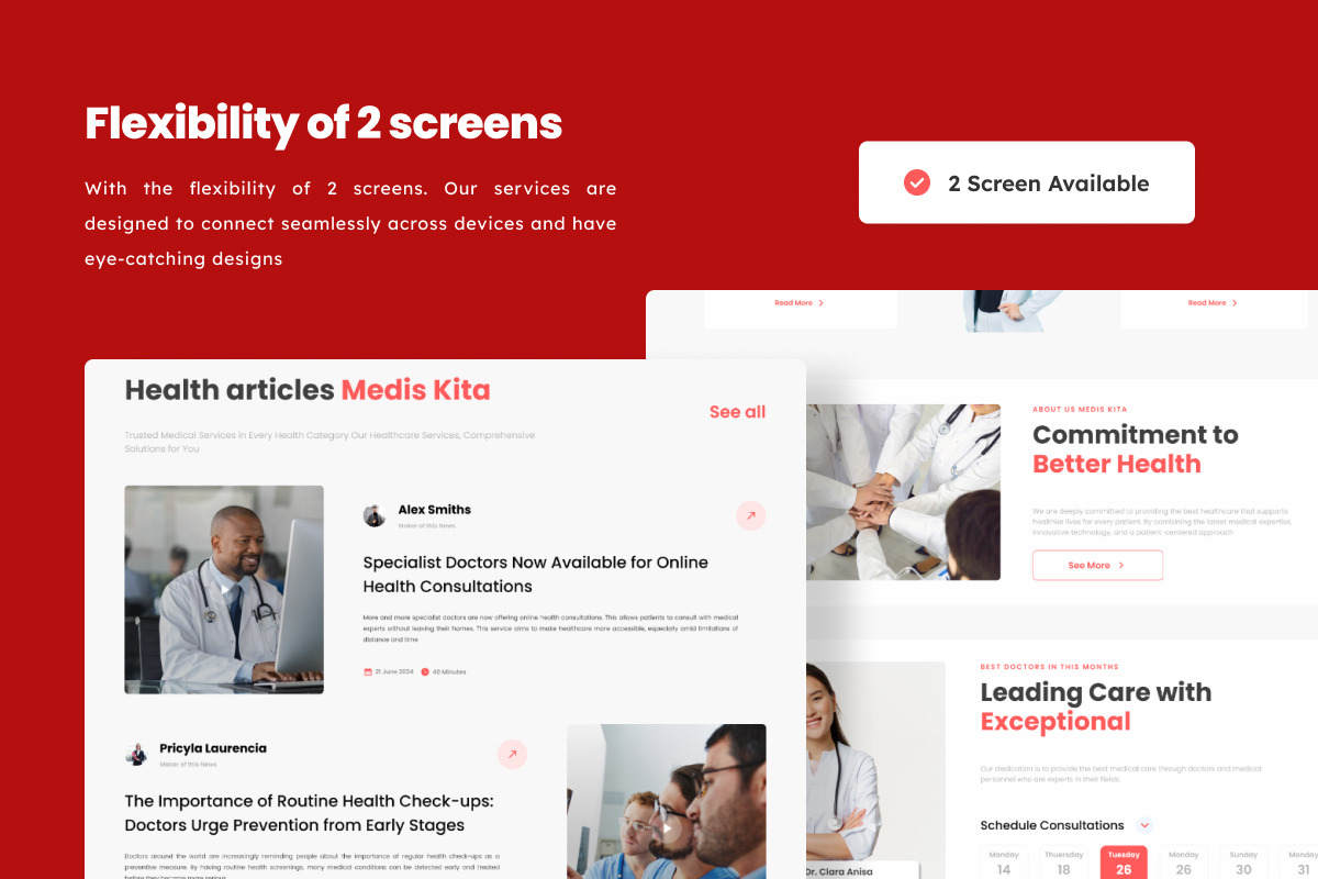 Medis Kita - Multilingual Healthcare, a Landing Page Template by productype1 (Photo 2 of 5)