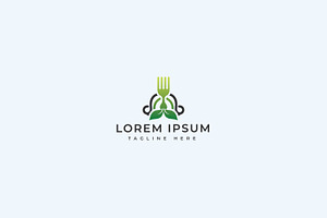 Restaurant logo template
