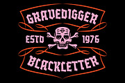 Grave Digger, a Blackletter Font by Price Foundry (Thumbnail 14 of 23)