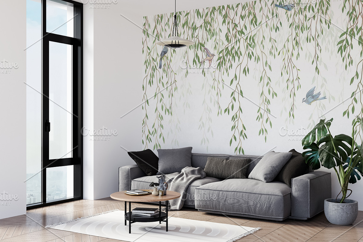 Wallpaper mockup Tapestry mockup, a Household Mockup by Hunny Badger (Photo 7 of 10)