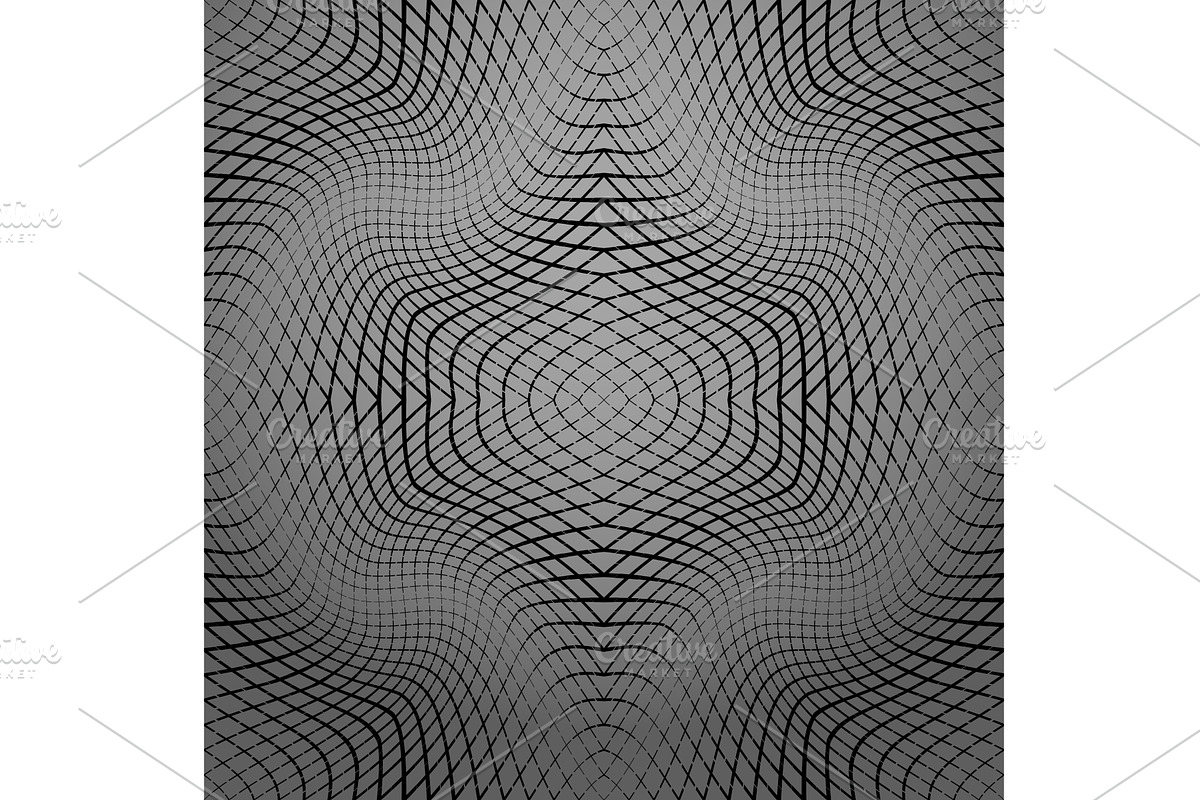 The geometric pattern with wavy, a Texture Graphic by RODINA (Photo 1 of 3)