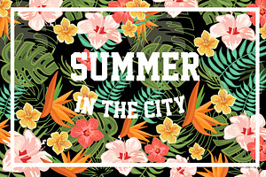 Summer Tropical Print