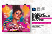 Friday Night Party Flyer Design, a Flyer Template by Shajib Shikder (Thumbnail 1 of 2)