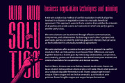Palaside Rough, a Sans Serif Font by Craft Supply Co. (Thumbnail 5 of 8)