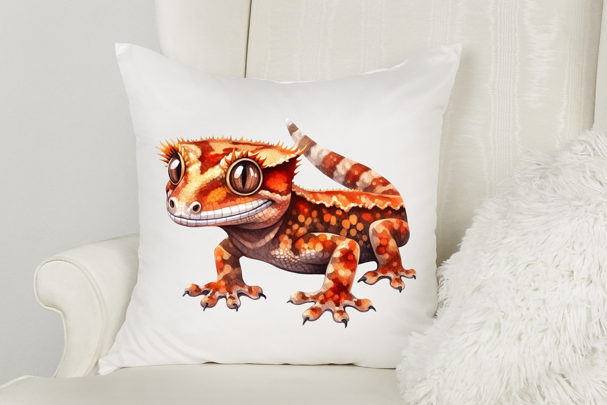 Watercolor Reptile Clipart Amphibian, a Graphic by designcity5 (Photo 5 of 5)