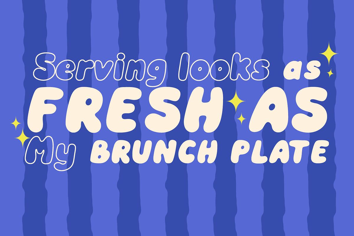 Pure Misty Playful Display, a Script Font by Haps Space (Photo 2 of 10)